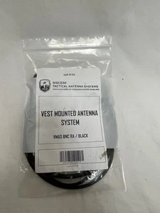 Sistema de antena montado en chaleco Disco 32 negro - Imagen 1 de 2