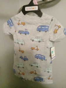 Garanimals SS Romper 0-3 Months Nwt Car Print - Picture 1 of 2