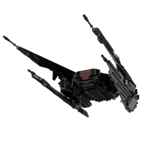 ZITIANYOUBUILD Spacecraft Transport Ship with Stand and Interior 740 Bricks - Picture 1 of 7