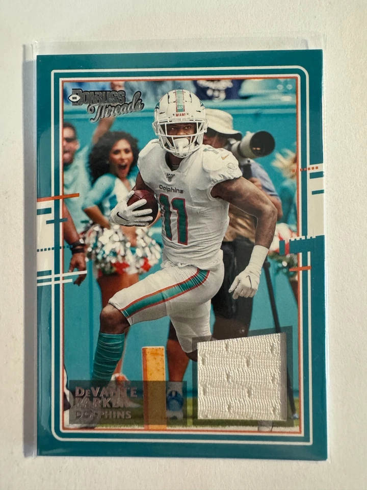 K212,956 - 2020 Donruss Threads #25 DeVante Parker Jersey - Image 1 of 1