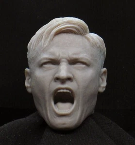 ##6513## CUSTOM RESIN UNPAINTED HEAD SCULPT ACTION FIGURES 1/6 Scale - Foto 1 di 2