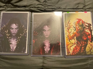 Spider-Man #1 Symbiote Spider-Man & Venom 19 Lee Anacleto 3 Cover Variants Set - Picture 1 of 21