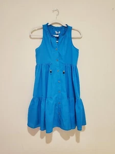 Kids Beaded Tiered Dress Size 11-12 Years - Picture 1 of 6