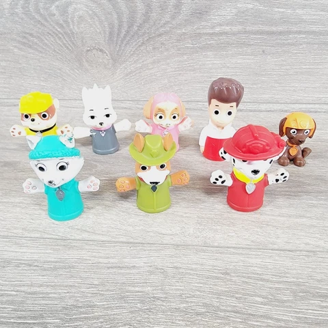 Paw Patrol Finger Puppets Lot of 7 Cover