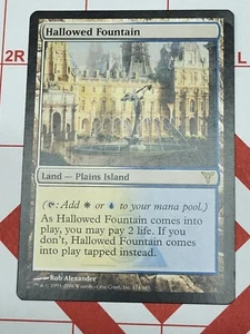 Magic the Gathering MTG Hallowed Fountain (174) Dissension LP/NM - Picture 1 of 2