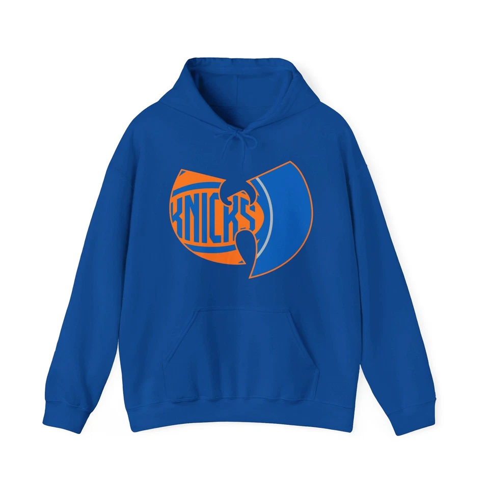 Sudadera con Capucha Pesada Unisex Baloncesto Nueva York Knick Wu Tang Clan Foto 1 de 1