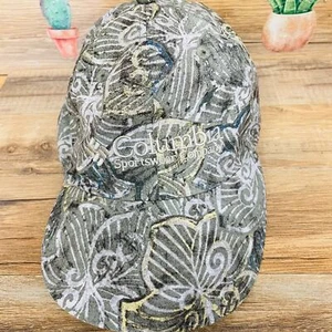 Vintage Columbia sportswear trucker hat green batik womens one size gorpcore - Picture 1 of 6