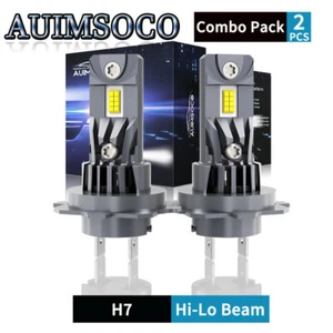 2Pcs H7 LED Headlight Bulbs High Beam For Hyundai Azera 2006-2017 Super Bright - Picture 1 of 16
