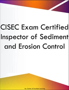 CISEC Certified Inspector of Sediment and Erosion Control - Foto 1 di 1