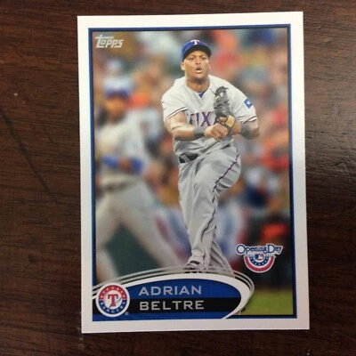 2012 Topps Opening Day #48 Adrian Beltre Texas Rangers - Image 1 of 2
