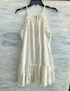 NEU! Rebecca Taylor 312521D442 verspiegeltes verschönertes Ösenkleid, 2 - weiß - 295 $ - Bild 1 von 11