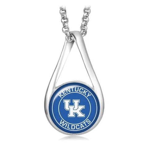 Kentucky Wildcats Womens Sterling Silver Necklace State College Gift D28 Cover