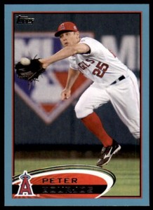 2012 Topps Walmart Blue #46 Peter Bourjos Los Angeles Angels