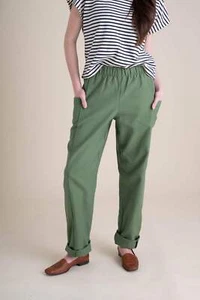 Cinema Pants in Leaf Green - Picture 1 of 10
