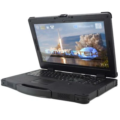 Notebook Rugged 15,6 " Core i5 WIN10 8GB 2TB RS232 HDMI PC Portable Shockproof - Image 1 of 4