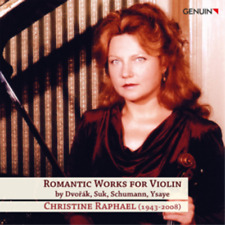 Antonin Dvorák Romantic Works for Violin (CD) Album (UK IMPORT)