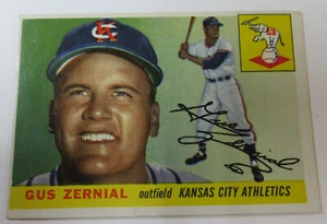 1955 Gus Zernial #110 (#611II) - Picture 1 of 2