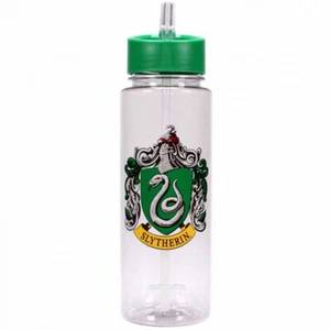 Harry Potter Water Bottle Slytherin Crest Green Screw Top Plastic 700ml Licensed - Picture 1 of 4