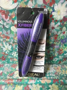 Loreal Voluminous X Fiber Mascara 0.43 fl oz 213 - Blackest Black SEALED - Picture 1 of 3