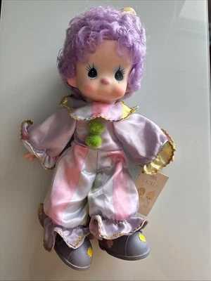 Muñeca Payaso Precious Moments ToTo Happiness is Lord Púrpura Pelo Jonathan David Foto 1 de 4