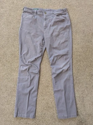 Pantalones de campo Orvis para hombre 36x34 gris lona pesada Foto 1 de 4