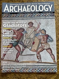 Archaeology Magazine November/December NEW Gladiators Persia Czar Maya Norway - Foto 1 di 3