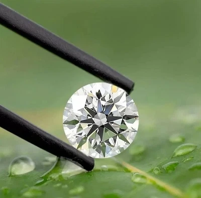 Lab Grown IGI Certified 1 Ct Diamond VVS2 Clarity D Color Round Brilliant #ROD4 - Image 1 of 4