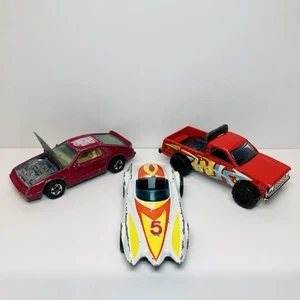 Vintage Hot wheels 1976 Second Wind Hong Kong 1983 Turbo Heater 1982 Surf Truck - Picture 1 of 23