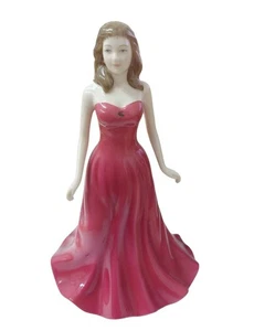 Royal Doulton Figurine Gemstone Collection January Garnet Bone China Collectable - Picture 1 of 7