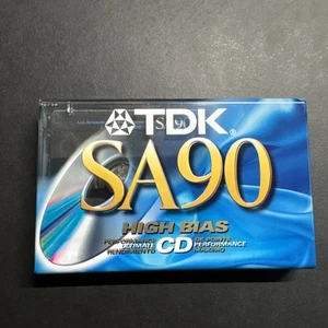 TDK SA90 Leerkassetten Kassetten 90min High Bias - Bild 1 von 3