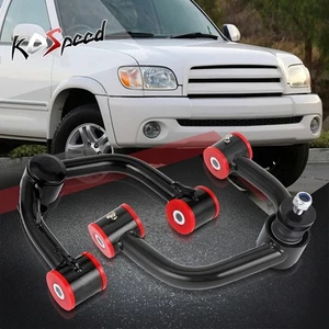 Black Front Upper Control Arms Black Bushing kits for Tundra/Sequoia 2001-2007 - Picture 1 of 6