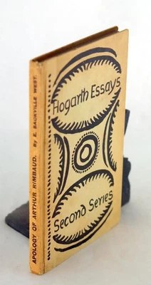 Edward Sackville West 1st Ed 1927 The Apology of Arthur Rimbaud A Dialogue HC - Image 1 of 4