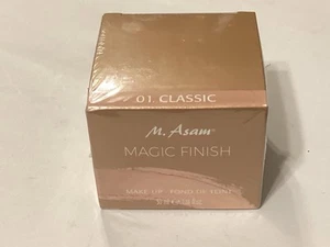 M. Asam Magic Finish Make-up Fond De Teint 01 Classic 1.01 Fl Oz Factory Sealed - Picture 1 of 5