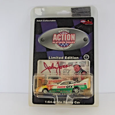Action Racing ~ John Force Castrol GTX 2000 Mustang Funny Car ~ 1:64 NHRA - Image 1 of 3
