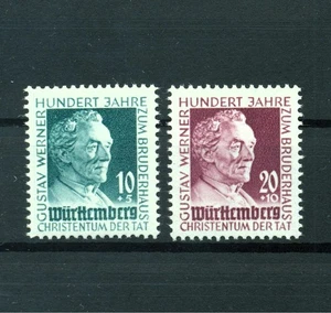 Württemberg 47/8 ** G. Werner - Bild 1 von 2
