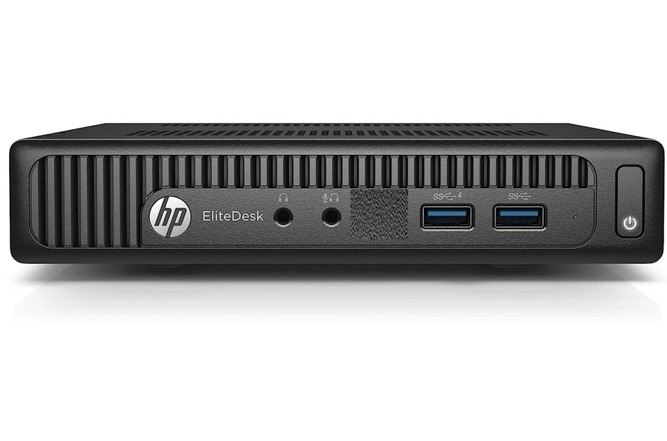 HP EliteDesk 800 Mini PC (Intel Core i5 6500, 256GB SSD, 16GB RAM, DP/VGA, WiFi) - Image 1 of 1