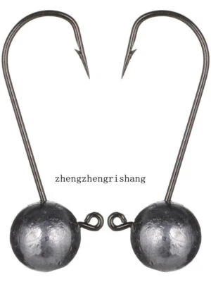 Gancio esca da nuoto trota crappie panfish testa rotonda non verniciato 1/28 oz-1/3 oz - Immagine 1 di 4