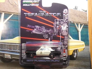 Greenlight Hollywood The Terminator 1977 PLYMOUTH FURY SERIES 41 RR LE FREE SHIP - Picture 1 of 3