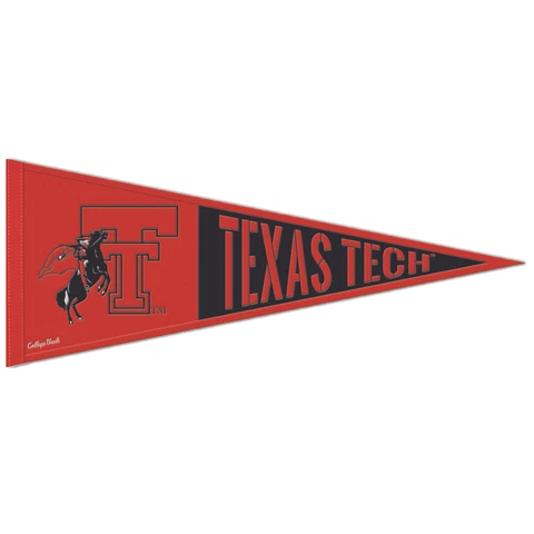 WinCraft Texas Tech Red Raiders 13" x 32" Retro Logo Pennant Cover
