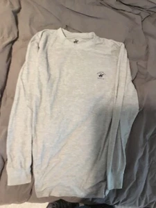 Beverly Hills Polo Club Men’s Ling Sleeve Shirt Size Large Gray Loungewear - Picture 1 of 1