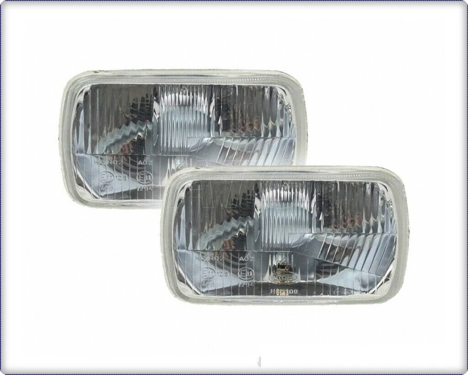 2x SCHEINWERFER HAUPTSCHEINWERFER FÜR JEEP CHEROKEE WRANGLER 1984 - 2001 - Bild 1 von 1
