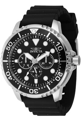 INVICTA 47234 PRO DIVER OROLOGIO UOMO SILICONE NERO 48mm SOTTOCOSTO - Immagine 1 di 2