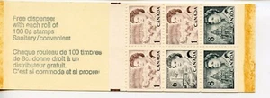 Canada MNH #544 Booklet QEII Centennial Tagged 1971   AL223 - Bild 1 von 2