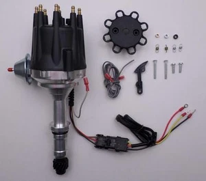 Small Cap BUICK 300 340 350 1964-1980 PRO SERIES BLACK HEI Distributor - Picture 1 of 11