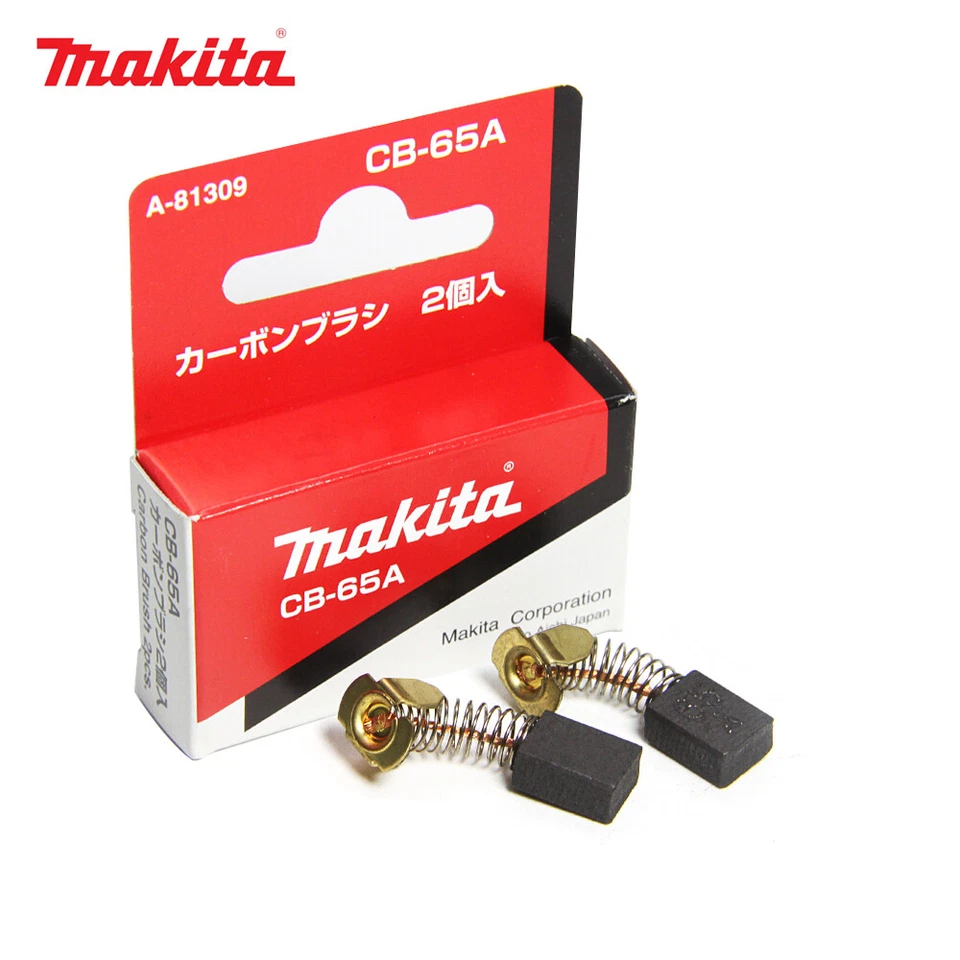 Cepillos de carbono originales para motor eléctrico Makita 643072-8 191628-6 CB52 CB53 Foto 1 de 4