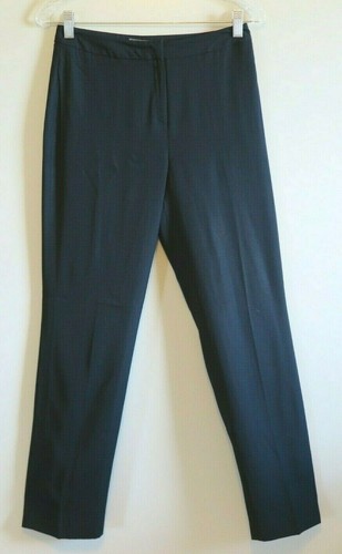 Pantaloni Abito GIANNI VERSACE COUTURE Miscela Lana Nera Taglia 40 Made in Italy
