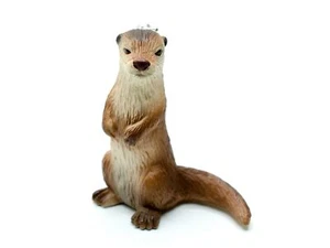 Otter Standing Brooch Miniblings Marten Wassermarder Sea Otters Curved Tail - Picture 1 of 4