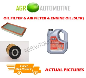 PETROL OIL AIR FILTER KIT + FS 5W40 OIL FOR VOLVO V40 2.0 200 BHP 2000-04 - Picture 1 of 1