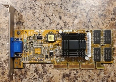 Asus V3800M-LP 32MB AGP Graphics Card- 5185-8083 - Image 1 of 2
