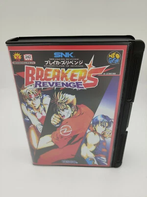 Es-Snap Lock Case+Insert Breakers Revenge Japan For Neo geo aes No Brand New - Image 1 of 4